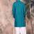 Firozi cotton textured kurta pajama for mens