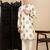 beige silk blend sequins kurta pajama for mens