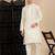 Off white cotton solid kurta pajama for mens