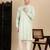 Pista cotton textured kurta pajama for mens