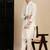 Off white cotton chikankari kurta pajama for mens