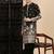 Black silk blend zari kurta pajama for mens