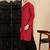 Maroon cotton textured kurta pajama for mens