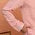 Cotton silk yoke design embroidered pink kurta