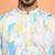 Cotton silk tie-dye printed blue kurta and trouser pant with dupatta