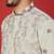 Cotton silk floral embroidered ombre purple kurta with trouser pant