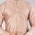 Light brown dupon art silk kurta with pipepin work
