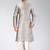 Grey dupon art silk kurta with pipepin work