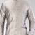 Grey dupon art silk kurta with pipepin work