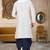 White dupon art silk kurta with pipepin work