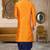 Mustard dupon art silk kurta with pipepin work