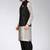 Grey dupon art silk kurta, jacket with matching dhoti