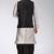 Grey dupon art silk kurta, jacket with matching dhoti
