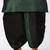 Green dupon art silk kurta, jacket with matching dhoti and churidar