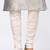Grey dupon art silk kurta, jacket with matching dhoti and churidar