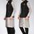 Grey dupon art silk kurta, jacket with matching dhoti and churidar