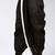 Black dupion art silk readymade dhoti with patch work