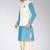 Firoza dupon art silk kurta, jacket with matching dhoti