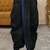Black dupion art silk readymade dhoti with patch work