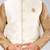 Cream dupon art silk kurta, jacket with matching churidar