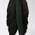 Black dupion art silk readymade dhoti with patch work
