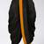 Black dupion art silk readymade dhoti with patch work