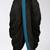 Black dupion art silk readymade dhoti with patch work
