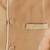 Beige dupon art silk nehru jacket with pipepin work