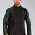 Black dupon art silk nehru jacket with pipepin work