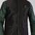 Black dupon art silk nehru jacket with pipepin work