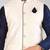 Cream dupon art silk nehru jacket with pipepin work