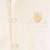 Cream dupon art silk nehru jacket with pipepin work