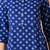 White embroidery cotton short kurta for women