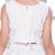 Offwhite shimmer geogette embriodered blouse and flared lehenga with dupatta