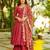 Red Anarkali Suit set