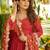 Red Anarkali Suit set