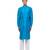 Blue plain silk kurta set