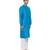 Blue plain silk kurta set