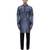 Grey plain silk kurta set