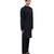 Black embroidered silk kurta set