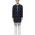 Black embroidered silk kurta set
