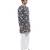 Black embroidered silk kurta set