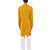Yellow embroidered georgette kurta set