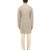 Beige embroidered silk kurta set