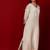 Ivory embroidered tissue dress