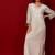 Ivory embroidered tissue dress