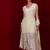Ivory embroidered tissue kurta set