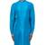 Blue plain silk kurta set