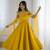 Yellow Color Anarkali Suit Set Beautiful Gown Suit Set Festival Wear Suit