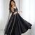Black embroidered Gown Anarkali With Dupatta